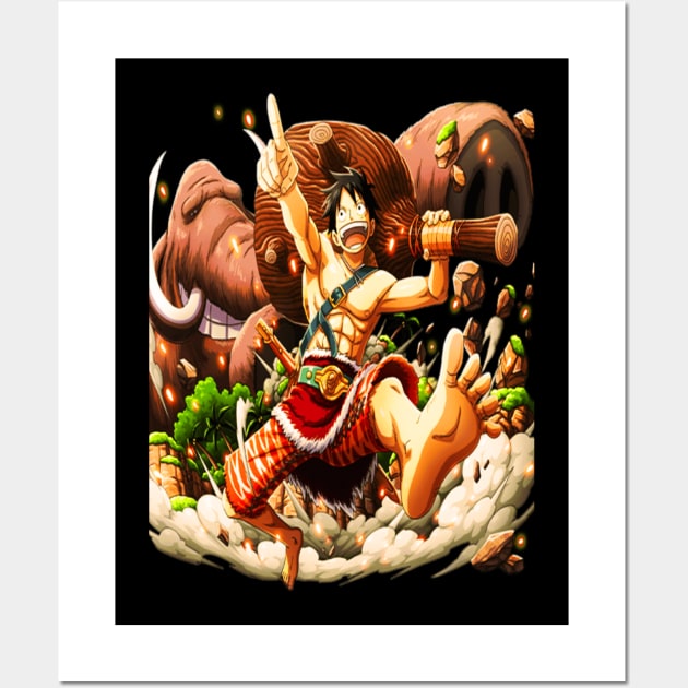 One Piece Luffy Wall Art by defreitasysou